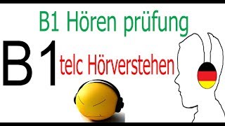 B1 Hören TELC test