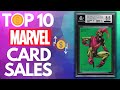 🔥 Top 10 Marvel Card Sales | Marvel Card Collecting & Investing