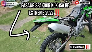 PASANG SPAKBOR BELAKANG KLX 150 BF EXTREME 2022‼️