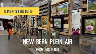 New Bern Plein Air 2022. From inside out. Learn Oil Painting with Vlad Duchev