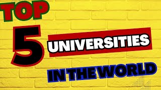 Top 5 Best Universities In The World 2022  | QS Ranking 2022 | #skylinkglobaltravel