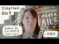 How to start your illustration career & get illustration clients | My UK illustration career so far