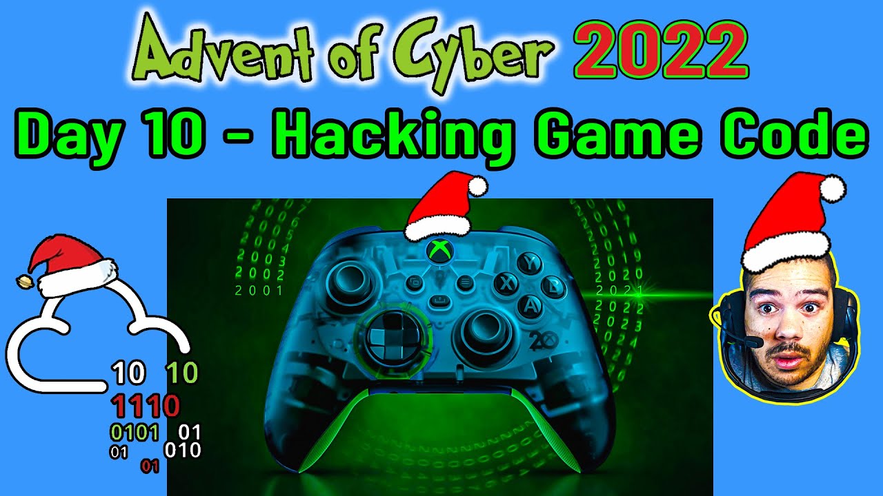 TryHackMe Advent Of Cyber 2022 - Day 10 - How To Hack Games - YouTube