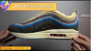 UNBOXING HOTKICKS LJR Air Max 97 Sean Wotherspoon, AJ4219-400 From HotKicks.org