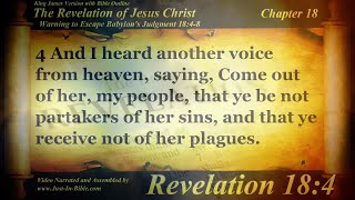 The Revelation of Jesus Christ Chapter 18 - Bible Book #66 - The Holy Bible KJV Read Along