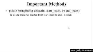 282. delete Method in Java Programming (Hindi)
