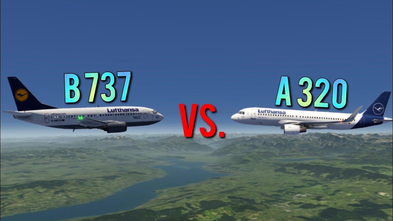 Airbus A320 Vs. Boeing 737 - YouTube