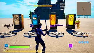 Fortnite Creative Mode glitches - How To Move & Save Unreleased Weapons & Items To Any Device Glitch