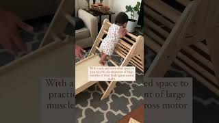 Montessori at home: Pikler Triangle- Supporting movement and Gross motor skills at home