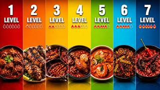 7 Levels of The WORLD'S SPICIEST FOODS Explained