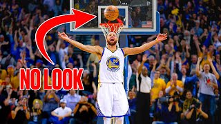 Steph Curry's CRAZIEST No Look Shots EVER !