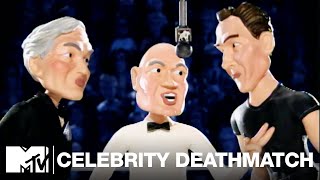 Christian Bale vs. Adam West | Celebrity Deathmatch