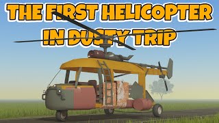 OG Helicopter (Scrap Transport Helicopter) Top Speed Test | A Dusty Trip (Roblox)