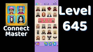 Connect Master Level 645 Walkthrough 🧩 | Match Puzzle | Puzzle Solutions & Tips | Go Answer