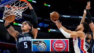 Orlando Magic vs Detroit Pistons Full Game Highlights | Oct 19 | 2023 season