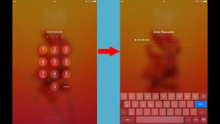 How to change iPhone passcode from Numeric Code to Custom Alphanumeric Code