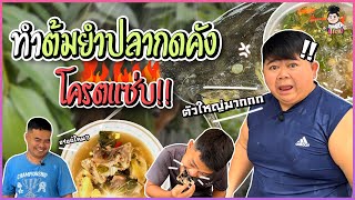 กินโก๊ะโก๊ะ EP.4 // ทำต้มยำปลากดคังตัวใหญ่มากกก...บอกเลยโคตรแซ่บ!!