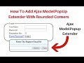 ajax rounded corners modelpopup extender in asp.net example