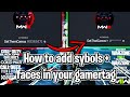 *ALL PLATFORMS* How to add symbols + smiley face your Gamertag on Call of duty (Activision Name)