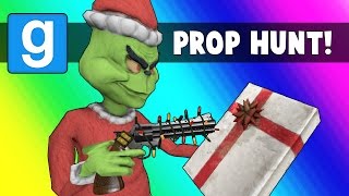 Gmod Prop Hunt Funny Moments - Santa Claus vs. The Grinch (Garry's Mod Christmas)