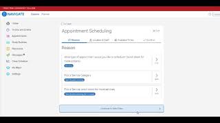 5) How to Make an Appointment Using Navigate