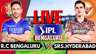 IPL 2024 Live: RCB vs SRH Live Match | IPL Live Score & Commentary | Bangalore vs Hyderabad, Inngs 2
