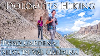 ONE-DAY HIKE TO SEE ALL OF DOLOMITES! Most Beautiful Hiking Trail you can find | Dolomites Hiking #4