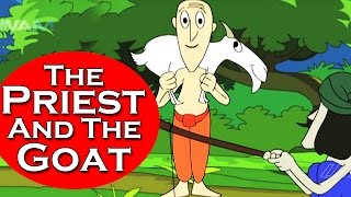 The Priest And The Goat | Panchatantra Tales | Indian Animated Hindi Moral Stories | by wamindiakids