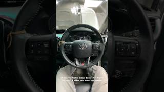 Toyota Fortuner/Hilux  OEM Steering Wheels GR Sports Carbon Fiber Trims! Whatsapp on 9560815118