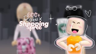 600+ Robux shopping spree!! || Strawbvrriix