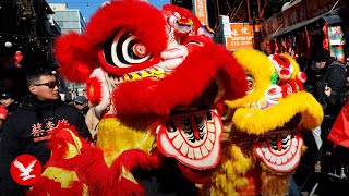 Live: Lunar New Year Parade takes over Chinatown in New York City