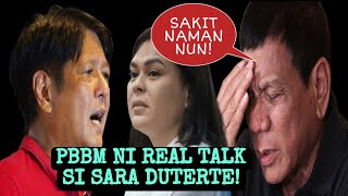 PBBM HINDI NA NAKATIIS! BUMANAT SA MGA DUTERTE AT KAALYADO NITO!