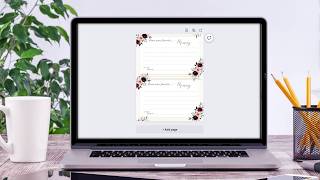 How to Edit Share a Memory Cards & Posters in Canva | Funeral Memory Station Tutorial