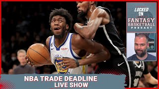 NBA Trade Deadline Live Show | Saddiq Bey, James Wiseman, Mason Plumlee Dealt, All The Fallout