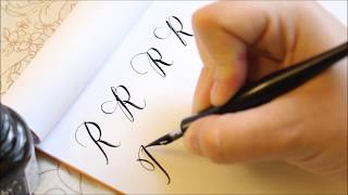 The Letter R | Basic Calligraphy Tutorial