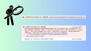 Fixing Expression has changed after it was checked Error | Angular Error | Change Detection