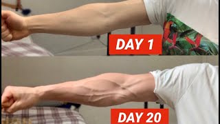 Vascular Forearms in Only 20 Days !