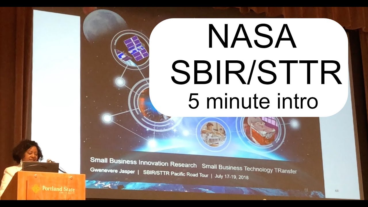 NASA SBIR And NASA STTR Startup Grants - YouTube