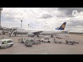 สนามบินแฟรงค์เฟิร์ต รันเวย์ และลานจอดเครื่องบิน frankfurt airport runway 3.07.2023