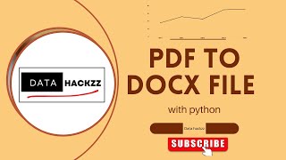 Python PDF to DOCX Conversion Tutorial