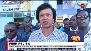 Bomet county officials tour Kirinyaga County for a benchmarking exercise