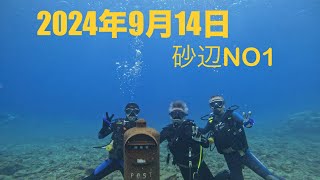 2024 年9月14日　砂辺NO1  ファンダイビング