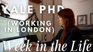 weekly vlog | Avoiding Burnout; Days in the Life of a History PhD Student \u0026 Working FT in Tech