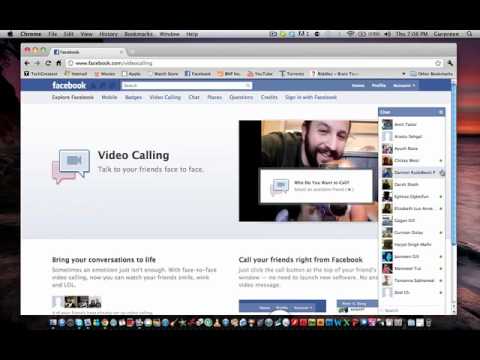 How To Setup Facebook Video Calling (Video Demo) How To Setup Facebook Video Calling (Video Demo)