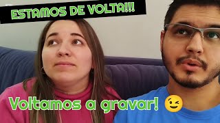 VOLTAMOS A GRAVAR NOVAMENTE!!! #video #youtuber #vlog