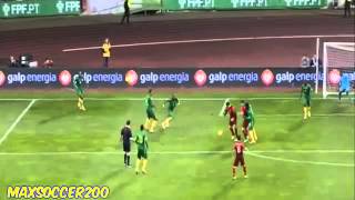 Cristiano Ronaldo Second Goal ~ Portugal vs Cameroon 5 1 ~ 05032014