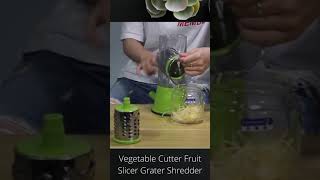 Vegetable Cutter Fruit Slicer Grater Shredder #shorts #gadgets #kitchen #cool #innovative @amazon