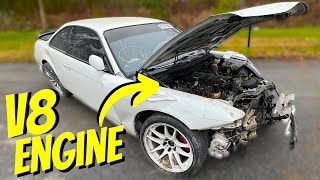 I Bought A DESTROYED Nissan 240SX From Salvage Auction