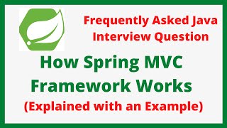 How Spring MVC Framework Works | Spring MVC HTTP Request Flow | Java Interview