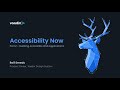 Webinar: Building accessible web applications (Accessibility Part 2)